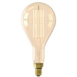 Calex XXL Splash Høye lumen Gull LED E27 Filament 3W 250lm- 821 Ekstra Varm Hvit | Dimbar