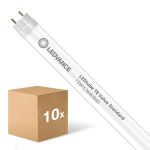 Fordelspakning 10x Ledvance LED Lysrør T8 Value (EM/Mains) Standard Output 15W 1800lm - 840 kald hvit | 120cm - erstatter 36W