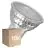 Fordelspakning 10x Ledvance LED Spot GU10 PAR16 3.7W 350lm 36D - 940 Kald Hvit | Beste Fargegjengivelse - Dimbar - Erstatter 35W