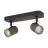 Eglo Taklampe Consuma 1 Stål Bronse Svart | IP44 - Egnet for 2x GU10 